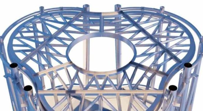 Металлический пол для лунной базы напечатали на 3D-принтере